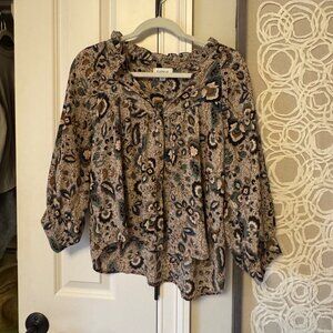 Evereve 3/4 sleeve Top Size Medium